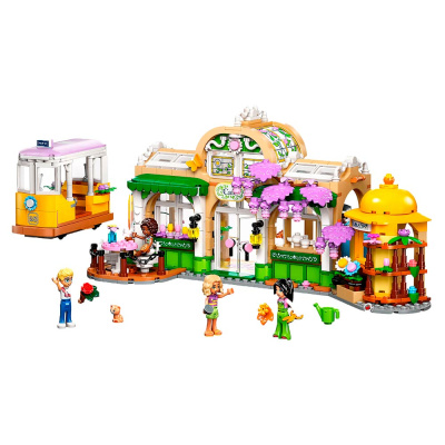 Конструктор Lego Friends 42671 Зеленое кафе и магазин цветов 1